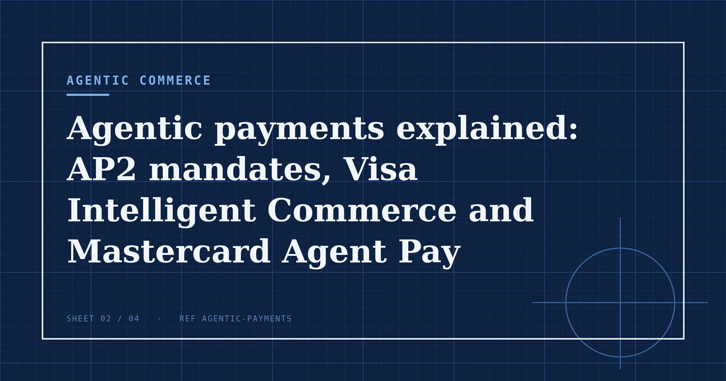 Agentic commerce series: Agentic payments explained: AP2 mandates, Visa Intelligent Commerce and Mastercard Agent Pay