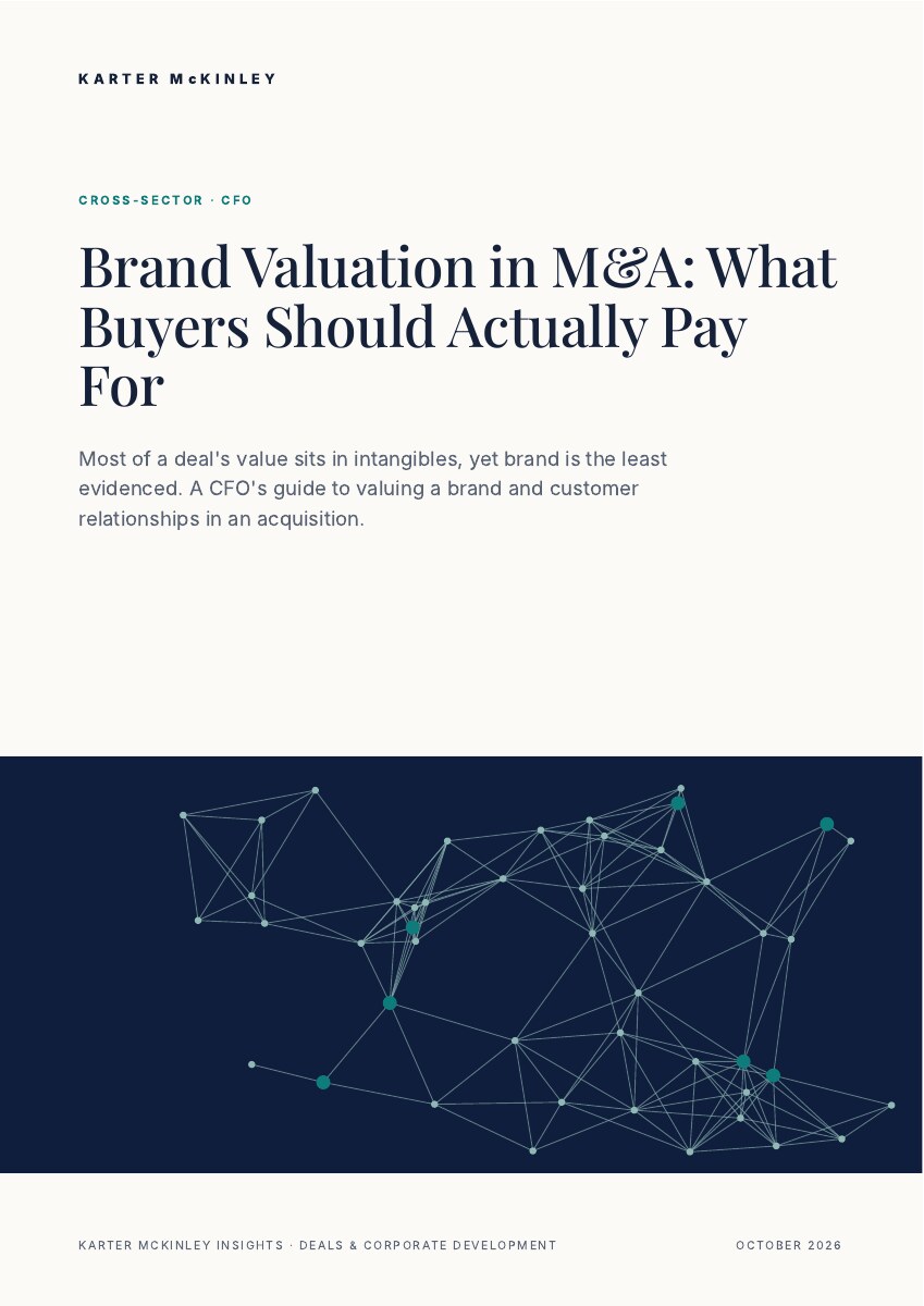 Front cover of Brand Valuation in M&A: What Buyers Should Actually Pay For