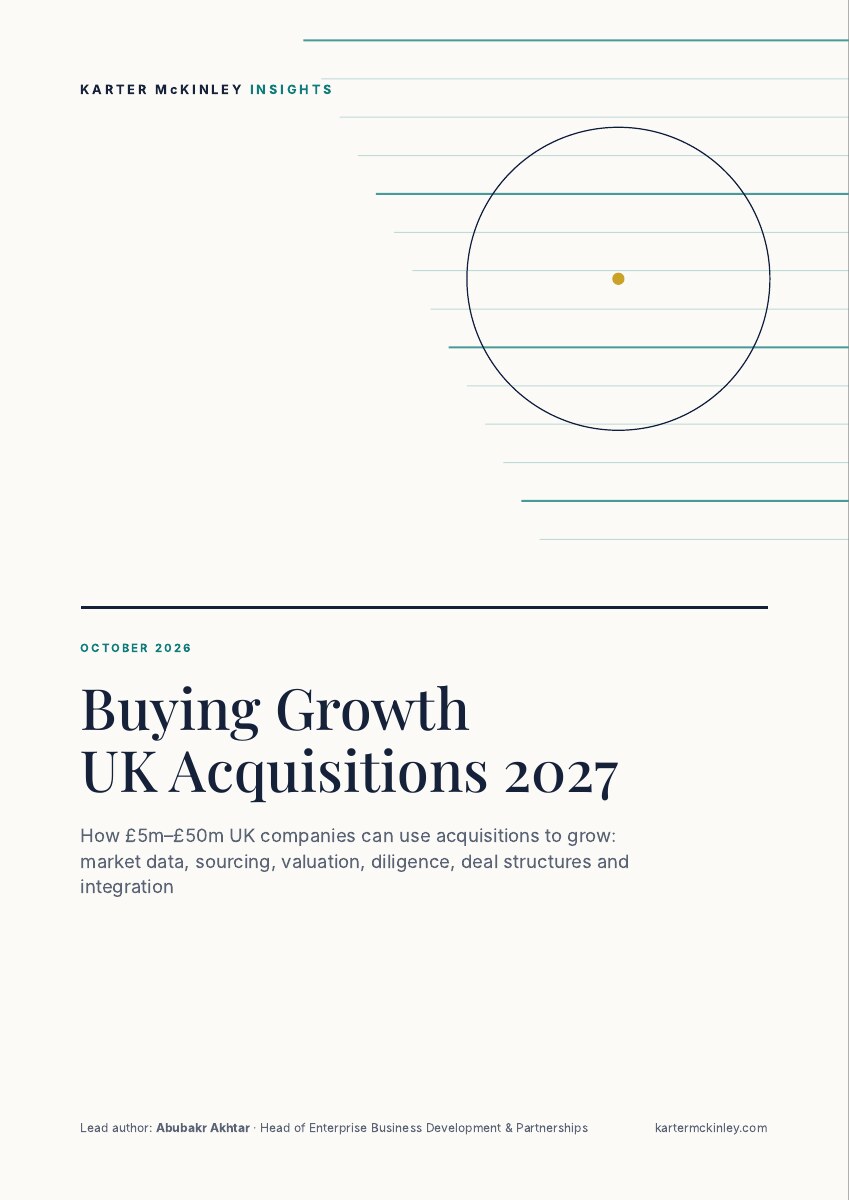 Front cover of Buying Growth 2027