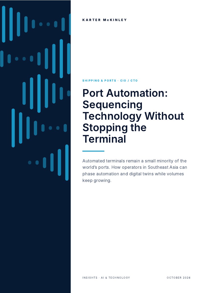 Front cover of Port Automation: Sequencing Technology Without Stopping the Terminal