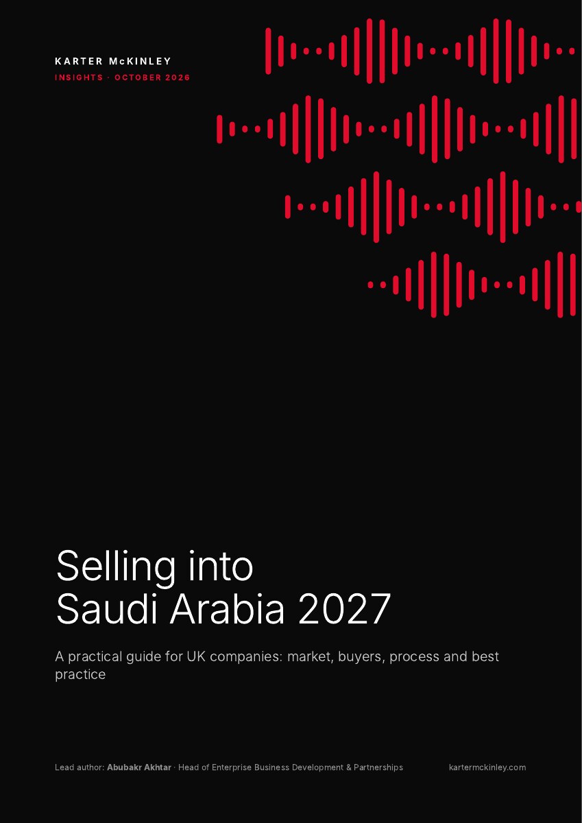 Front cover of Selling into Saudi Arabia 2027
