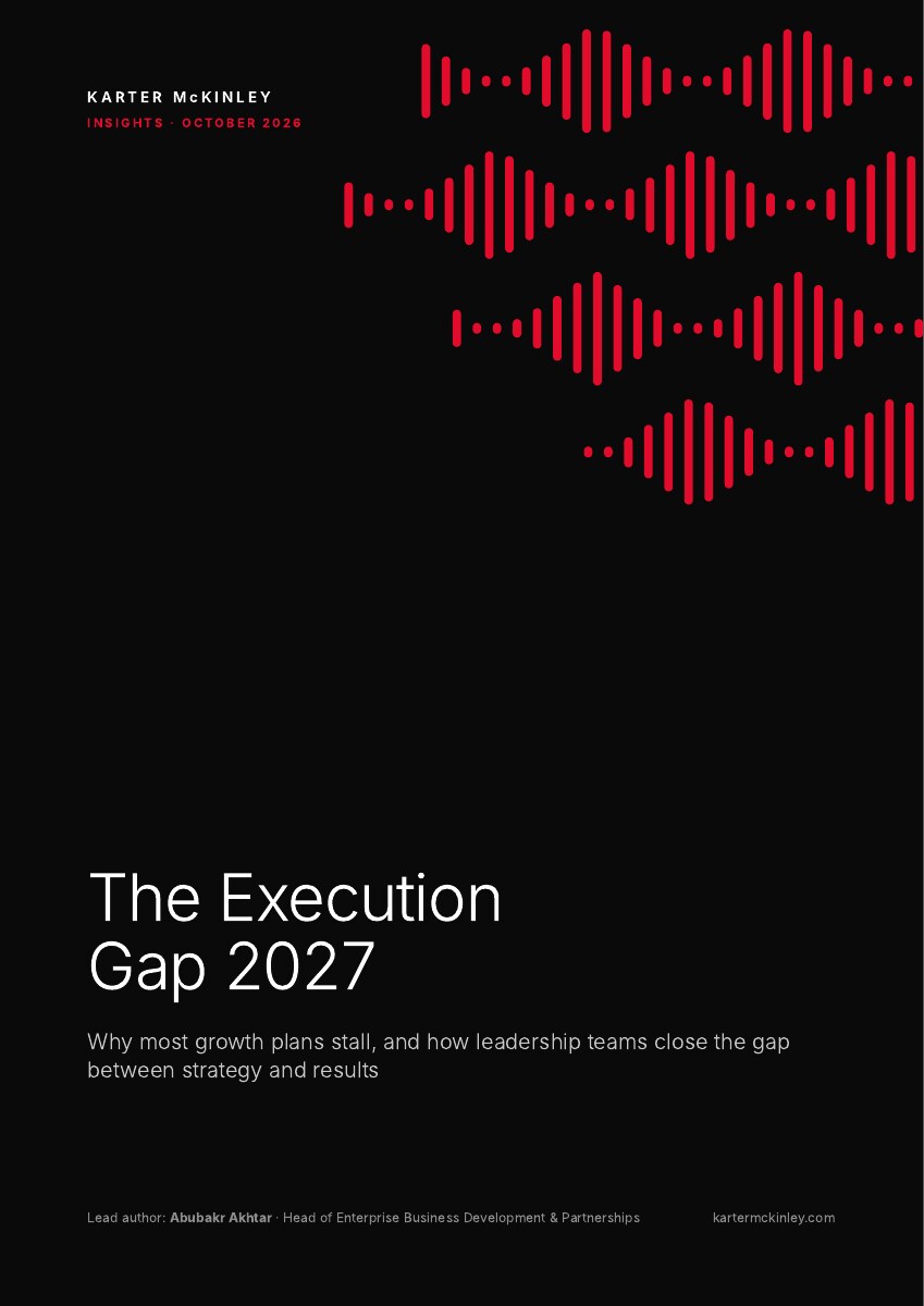 Front cover of The Execution Gap 2027